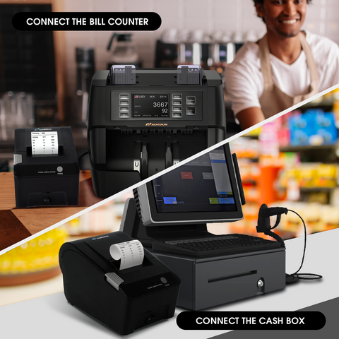 Receipt Printer VCP-58PLUS 58mm | RS-232 & Cash Box Interface | Fast Printing